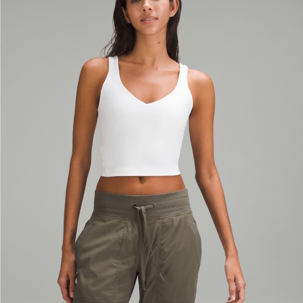 White Lululemon Align Tank Top Size 4 NWOT